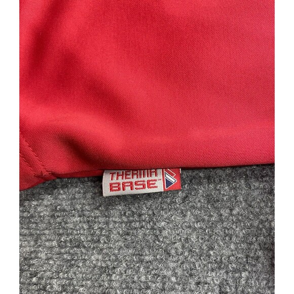 St. Louis Cardinals Pullover Shirt Mens L Majestic Therma Base Batting Practice - Picture 8 of 10